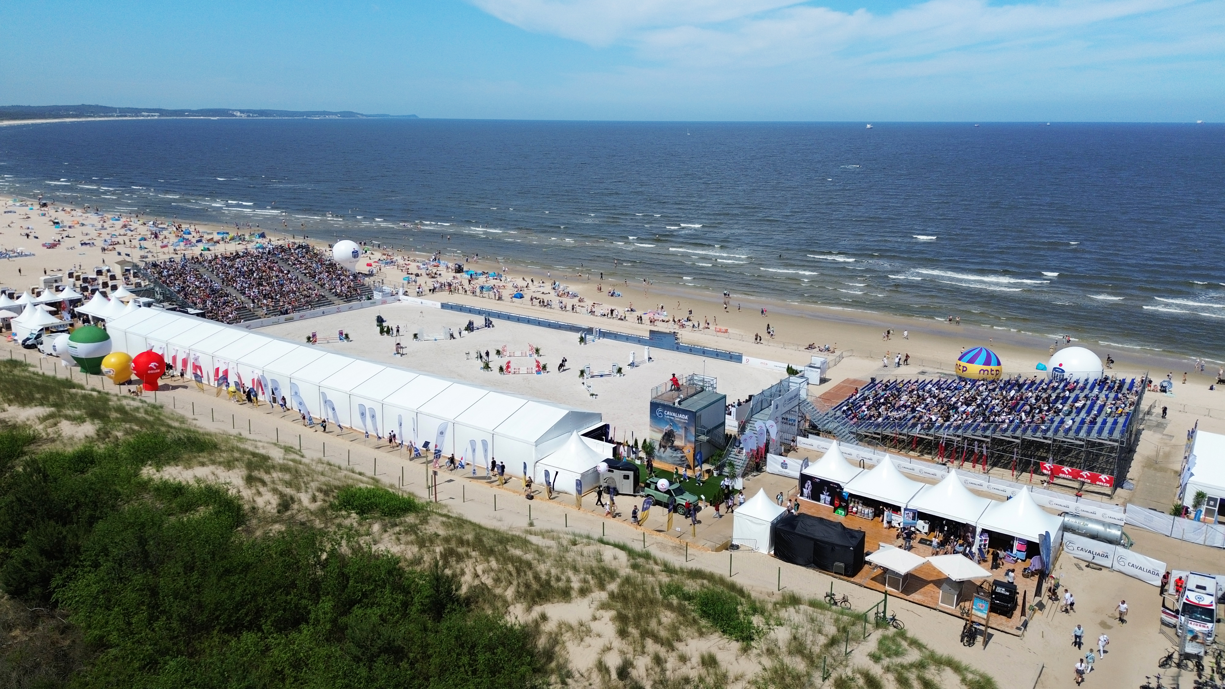 Temporäre Tribünen